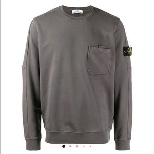 Stone Island Pocket Cotton Sweatshirt